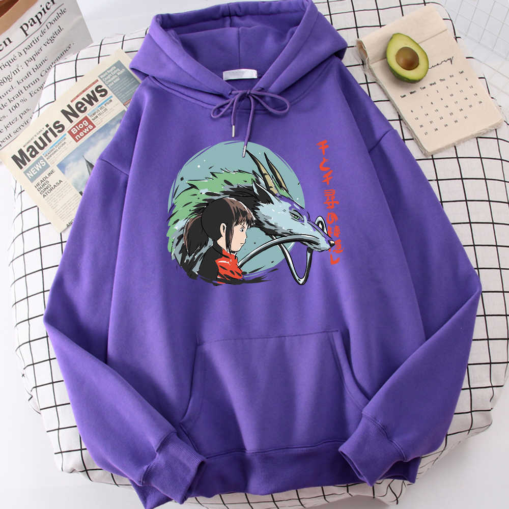 Hoodies Men' Japan Anime Spirited Away Fashion Printed Streetwear Men Crewneck Pocket Fleece Sweatshirt Thicken Pullover Hoody X0610, Dark gray
Hoodies Men' Japan Anime Spirited Away Fashion Printed Streetwear Men Crewneck Pocket Fleece Sweatshirt Thicken Pullover Hoody X0610, Dark gray
