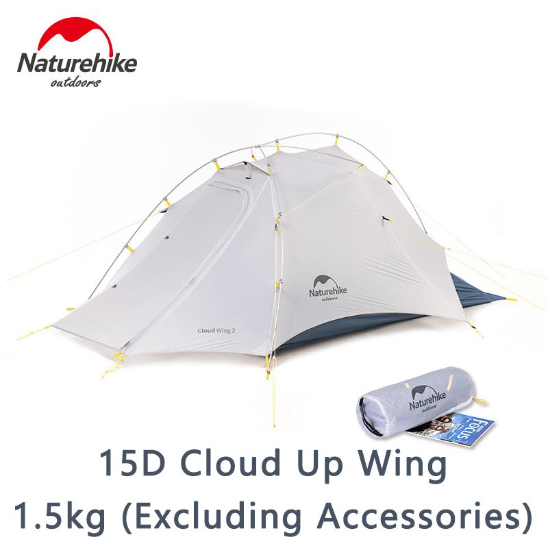 Naturehike Cloud Up 2 15D Camping Tent Person 1.5kg Ultralight 5 Joint Stable Structure Outdoor Hiking Portable Tents And Shelters
Naturehike Cloud Up 2 15D Camping Tent Person 1.5kg Ultralight 5 Joint Stable Structure Outdoor Hiking Portable Tents And Shelters