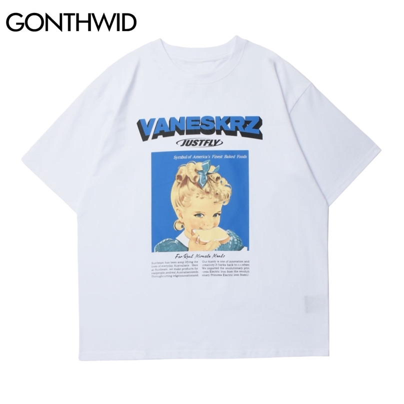 T-Shirts Streetwear Cartoon Poster Print Tshirts Harajuku Hip Hop Casual Loose Short Sleeve Tees Shirts Tops 210602, Black
T-Shirts Streetwear Cartoon Poster Print Tshirts Harajuku Hip Hop Casual Loose Short Sleeve Tees Shirts Tops 210602, Black