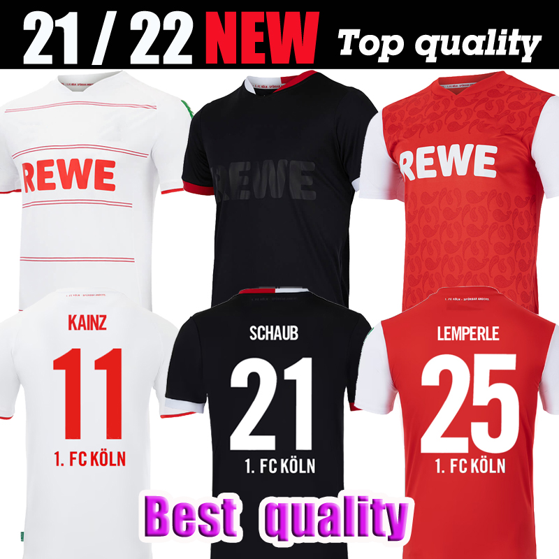 21 22 FC Köln soccer Jerseys Home away black white red green THIRD 2021 2022 football shirts Anthony Modeste F.Kainz R.Czichos J.Hector E.Skhiri camiseta de futbol Koln
21 22 FC Köln soccer Jerseys Home away black white red green THIRD 2021 2022 football shirts Anthony Modeste F.Kainz R.Czichos J.Hector E.Skhiri camiseta de futbol Koln