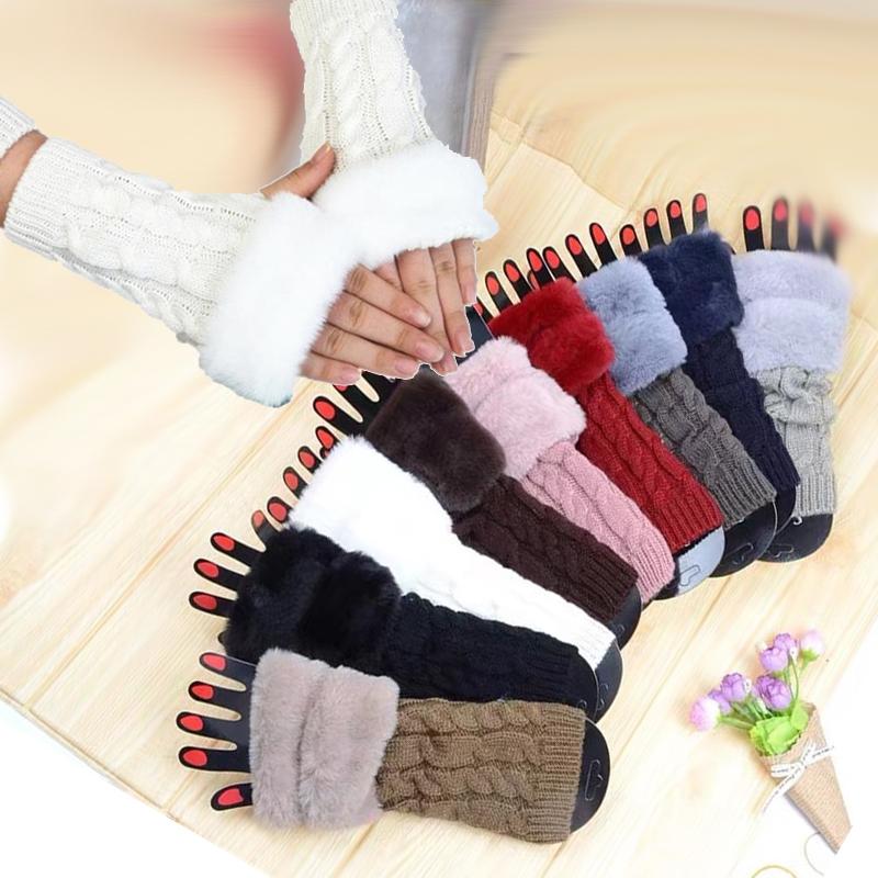 Sports Gloves Women Winter Faux Fur Mittens Fingerless Plush Warm Glove Soft Thick For Girl Flexible Half Finger, D winter gloves
Sports Gloves Women Winter Faux Fur Mittens Fingerless Plush Warm Glove Soft Thick For Girl Flexible Half Finger, D winter gloves