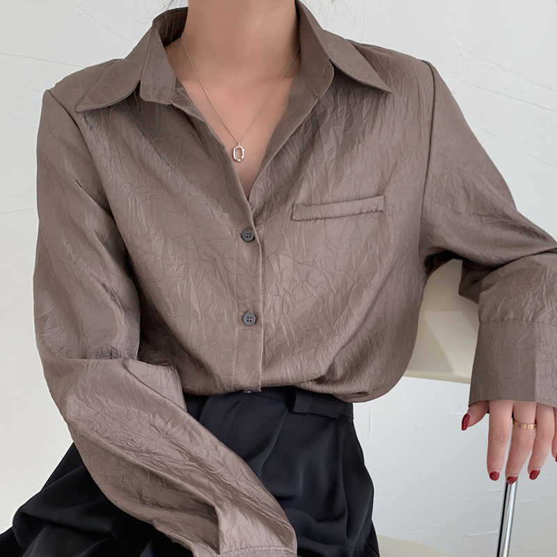 Long Sleeve Blouse Women Blusas Mujer De Moda Turn Down Collar Chiffon Blouse Shirt Tops Women Blouses Femme Blusas E759 210602, White
Long Sleeve Blouse Women Blusas Mujer De Moda Turn Down Collar Chiffon Blouse Shirt Tops Women Blouses Femme Blusas E759 210602, White