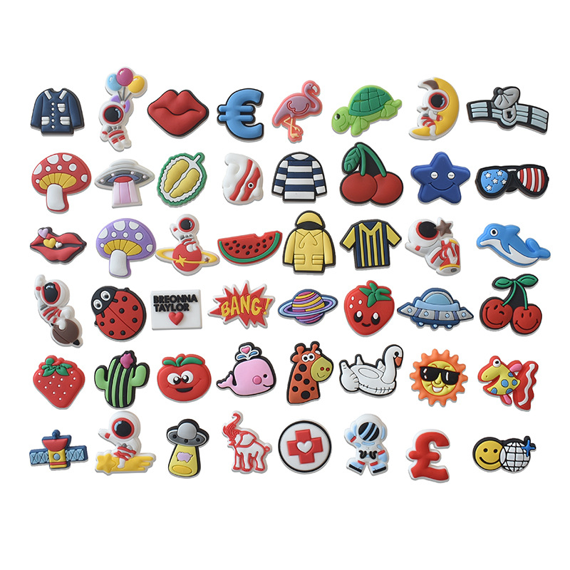 Cute Shoe Accessories Decoration for Croc Charms Soft Rubber Clog Bracelet Button Decor Children Kids Gift
Cute Shoe Accessories Decoration for Croc Charms Soft Rubber Clog Bracelet Button Decor Children Kids Gift