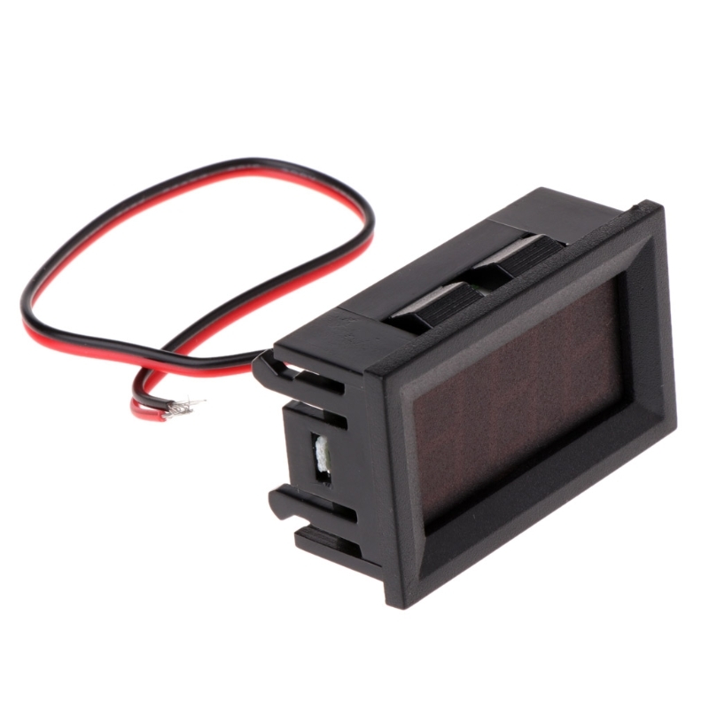 Dc 4.5 V-30 V Digital Voltmeter 0.56 "Led 2-wire Voltage Volt Meter Panel Gauge