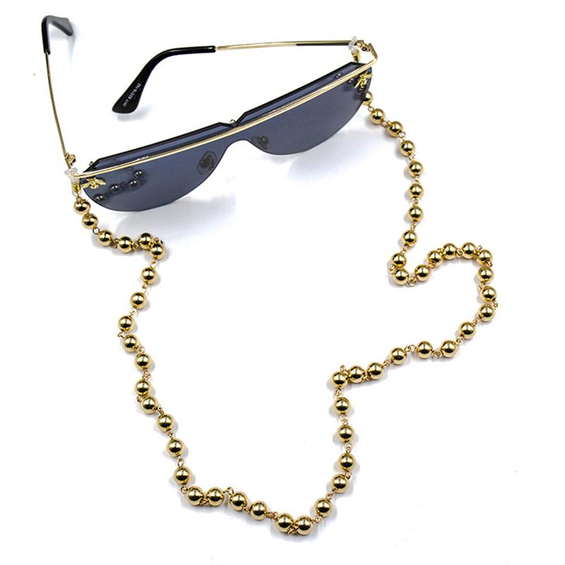 Other Fashion Accessories Punk Women Men Metal Bead Reading Glasses Chain Gold Hanging Neck Anti-Slip Eyewear Holder Hip-Hop Strap Sunglasse
Other Fashion Accessories Punk Women Men Metal Bead Reading Glasses Chain Gold Hanging Neck Anti-Slip Eyewear Holder Hip-Hop Strap Sunglasse