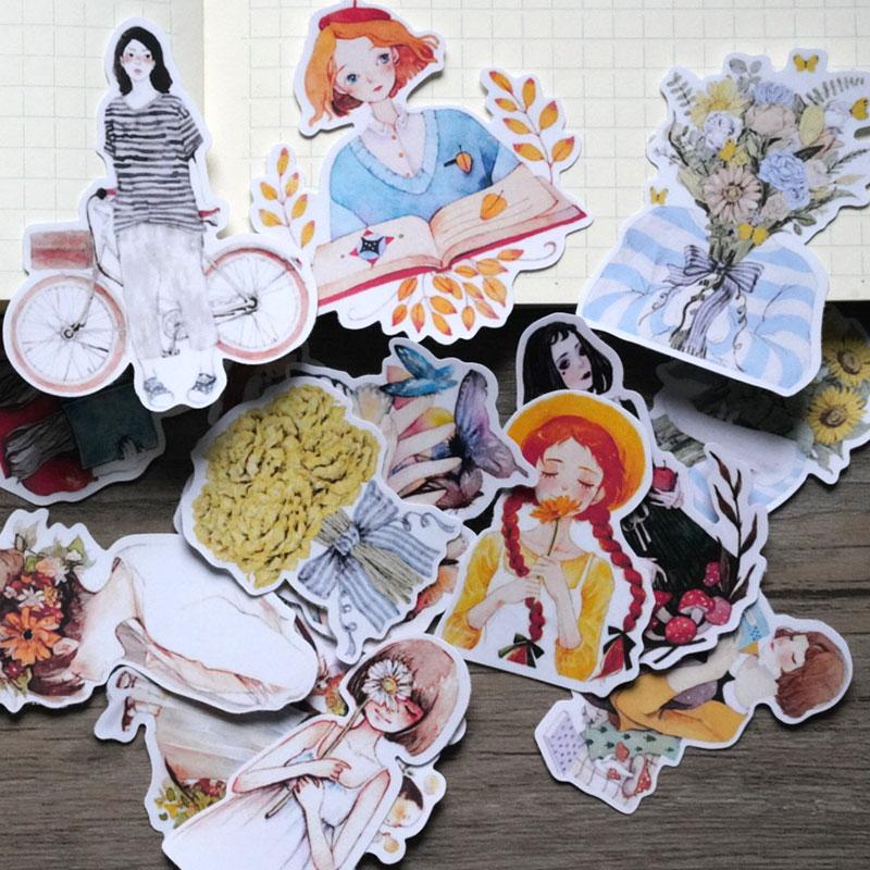 Cute Cartoon Girl Flower Sticker Scrapbooking Paper Packs Material Diy Accessories Craft Stickers Pegatinas Diary Decoration Gift Wrap
Cute Cartoon Girl Flower Sticker Scrapbooking Paper Packs Material Diy Accessories Craft Stickers Pegatinas Diary Decoration Gift Wrap