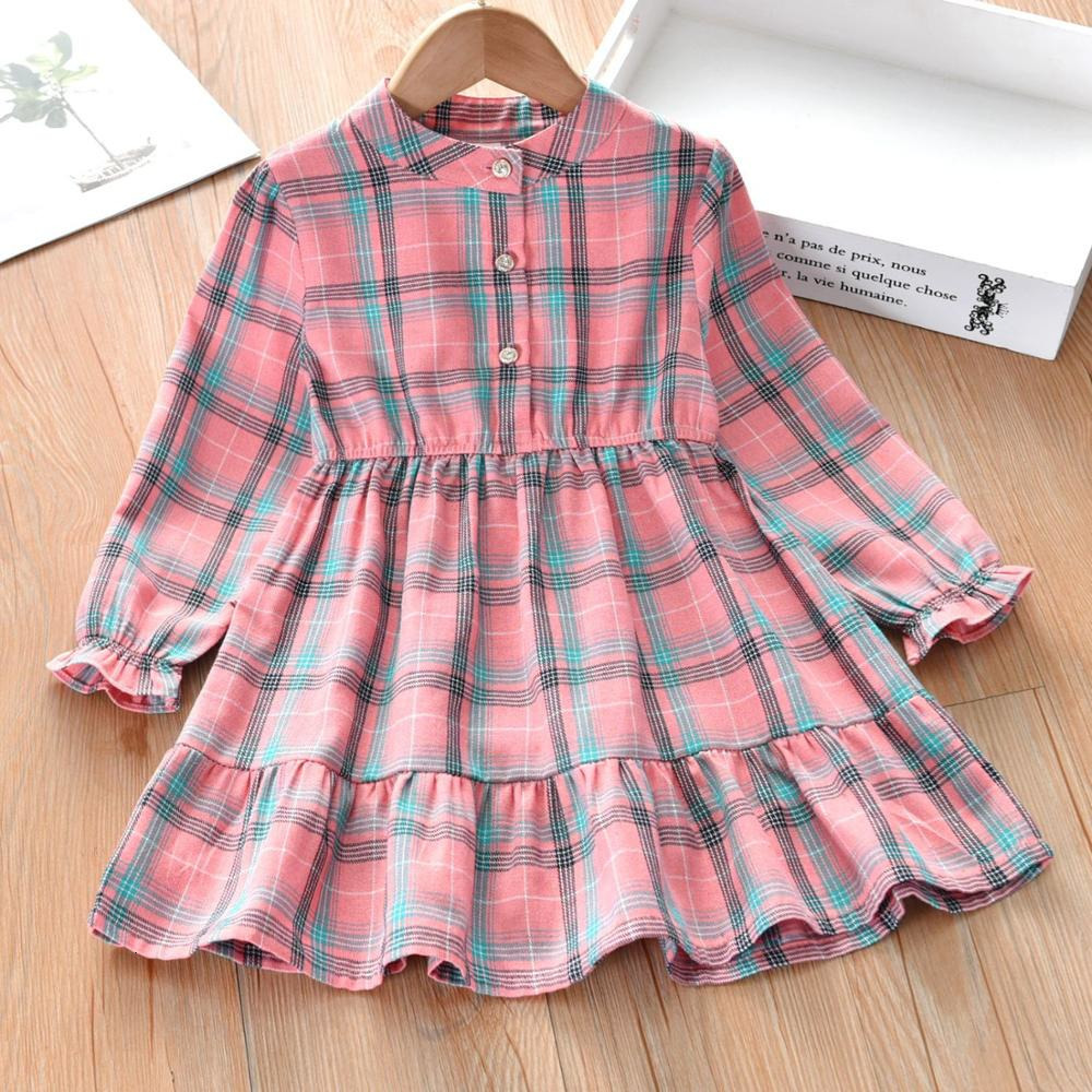 Girl's LZH New Teens Casual Princess For Long Sleeve Plaid Shirt Dress Kids Dresses Girls Autumn Children Clothes C0228, Pink
Girl's LZH New Teens Casual Princess For Long Sleeve Plaid Shirt Dress Kids Dresses Girls Autumn Children Clothes C0228, Pink