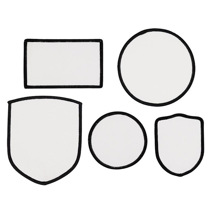 Sublimation Patch Blanks Fabric Iron-on Blank Patches 3 Shapes Repair thermal transfer Pad for Clothes Hats Uniforms Backpacks Black Frame
Sublimation Patch Blanks Fabric Iron-on Blank Patches 3 Shapes Repair thermal transfer Pad for Clothes Hats Uniforms Backpacks Black Frame
