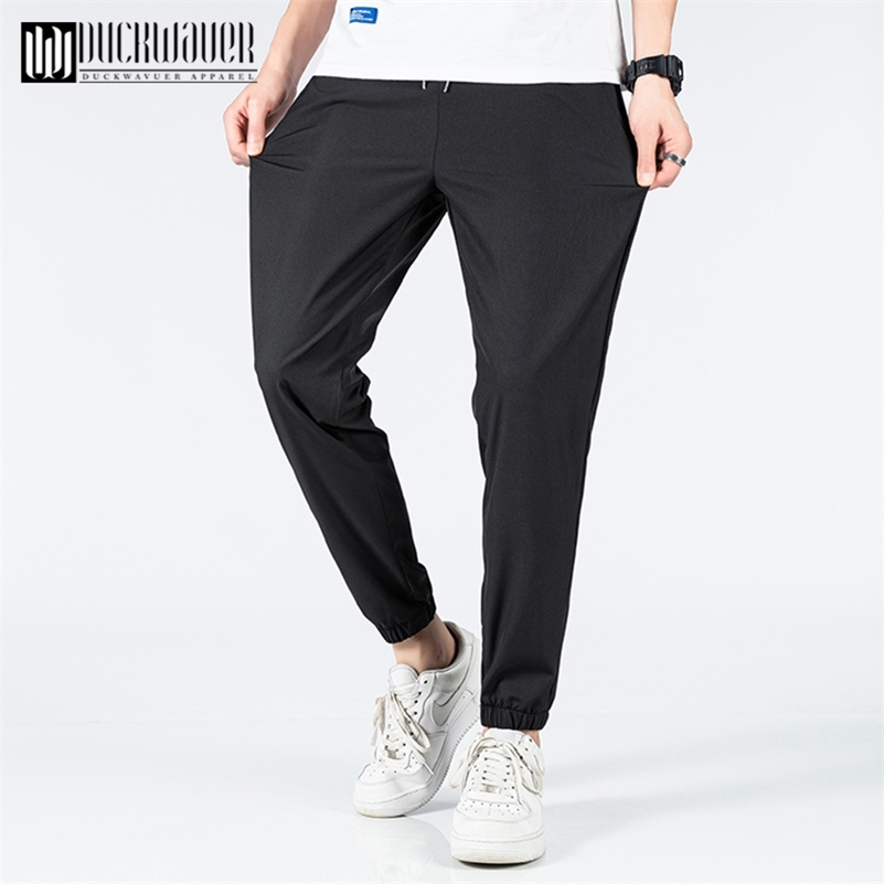 Duckwaver Men Solid Color Pencil Pants Comfortable Drawstring Quality Ankle-Length Pants Casual Trousers Men All-Match 210707, Black
Duckwaver Men Solid Color Pencil Pants Comfortable Drawstring Quality Ankle-Length Pants Casual Trousers Men All-Match 210707, Black