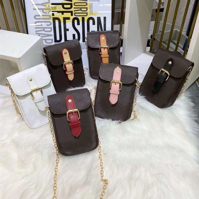 Designer Shoulder Bags Old Flower Print Women's Fashion Mini Crossbody Mobile Phone Bag With Metal Chain Famous Brand Classic Brown Lea
Designer Shoulder Bags Old Flower Print Women's Fashion Mini Crossbody Mobile Phone Bag With Metal Chain Famous Brand Classic Brown Lea