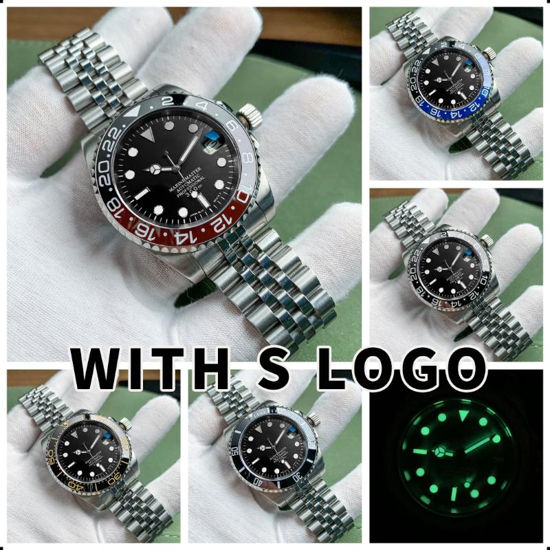 Wristwatches Mod Automatic Watch Japan NH35 Movement Green Luminous Black Dial Stainlesssteel Ceramic Bezel Sapphire Magnifier Jubilee Strap
Wristwatches Mod Automatic Watch Japan NH35 Movement Green Luminous Black Dial Stainlesssteel Ceramic Bezel Sapphire Magnifier Jubilee Strap