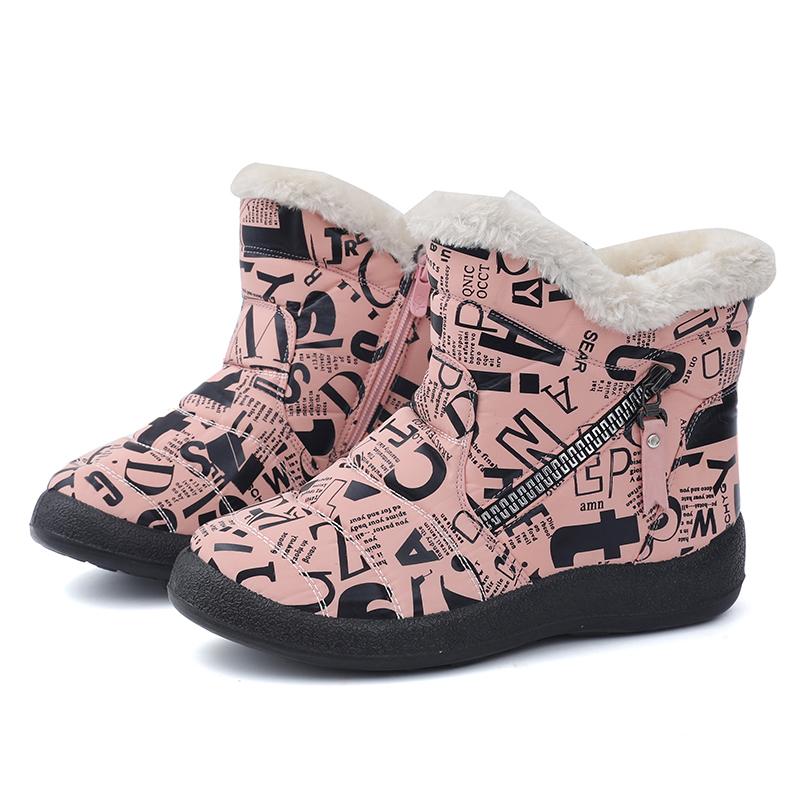 Boots Women Platform Female Shoes Waterproof Women's Pair Of Zipper Snow Winter Plus Cotton Botas De Mujer, Black
Boots Women Platform Female Shoes Waterproof Women's Pair Of Zipper Snow Winter Plus Cotton Botas De Mujer, Black