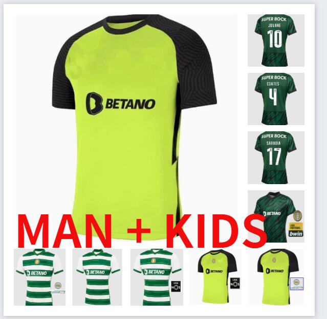 SCP Lisbon 21 22 Soccer Jerseys Sporting Clube de PHELLYPE B.FERNANDES S.COATES jersey 2021 2022 Lisboa C.Ronaldo Men kids Kits sock Full sets football shirt
SCP Lisbon 21 22 Soccer Jerseys Sporting Clube de PHELLYPE B.FERNANDES S.COATES jersey 2021 2022 Lisboa C.Ronaldo Men kids Kits sock Full sets football shirt