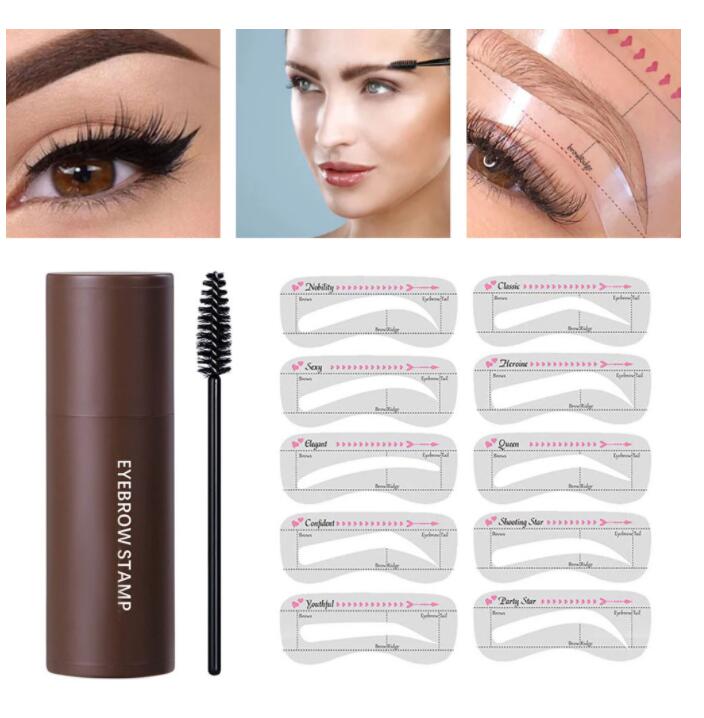 Ibcccndc Eyebrow Stamp Kits Shaping Makeup Waterproof Brow Powder Natrual Eye Eyebrows Stick Hair Line Contour Brown Black 3 Color, 3# natural brown
Ibcccndc Eyebrow Stamp Kits Shaping Makeup Waterproof Brow Powder Natrual Eye Eyebrows Stick Hair Line Contour Brown Black 3 Color, 3# natural brown