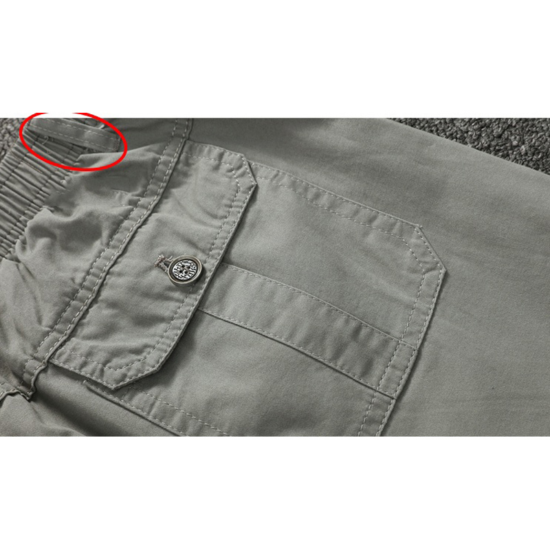 Men's Clothing Large Sizes Elastic Waist Band Work Pants Long Straight Plus Loose 5XL Free Trousers Male Summer Pants Men 210518