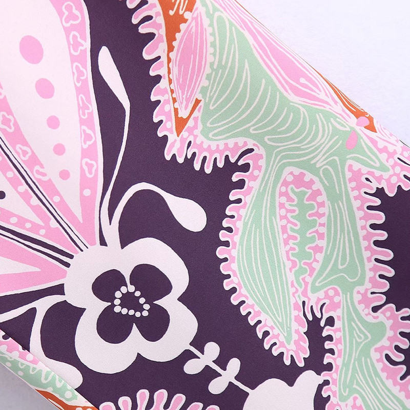 Casual Women High Waist Straight Pants Spring-autumn Fashion Ladies Chinese Style Female Printed Trousers 210515