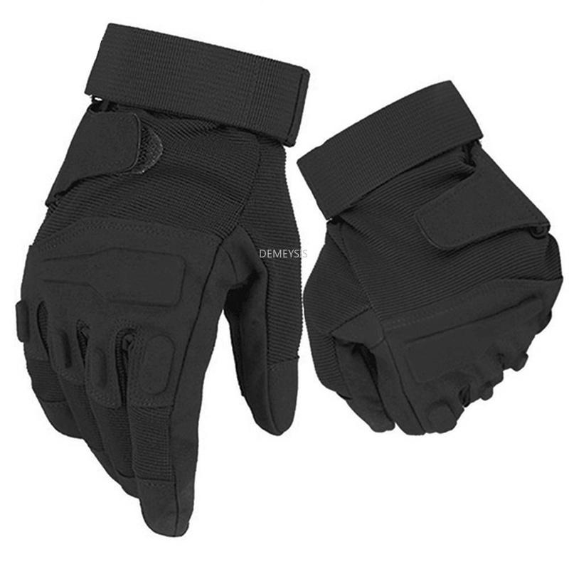 Sports Gloves Tactical Full Finger Hiking Riding Cycling Non-slip Military Paintball Training Protective, Black
Sports Gloves Tactical Full Finger Hiking Riding Cycling Non-slip Military Paintball Training Protective, Black