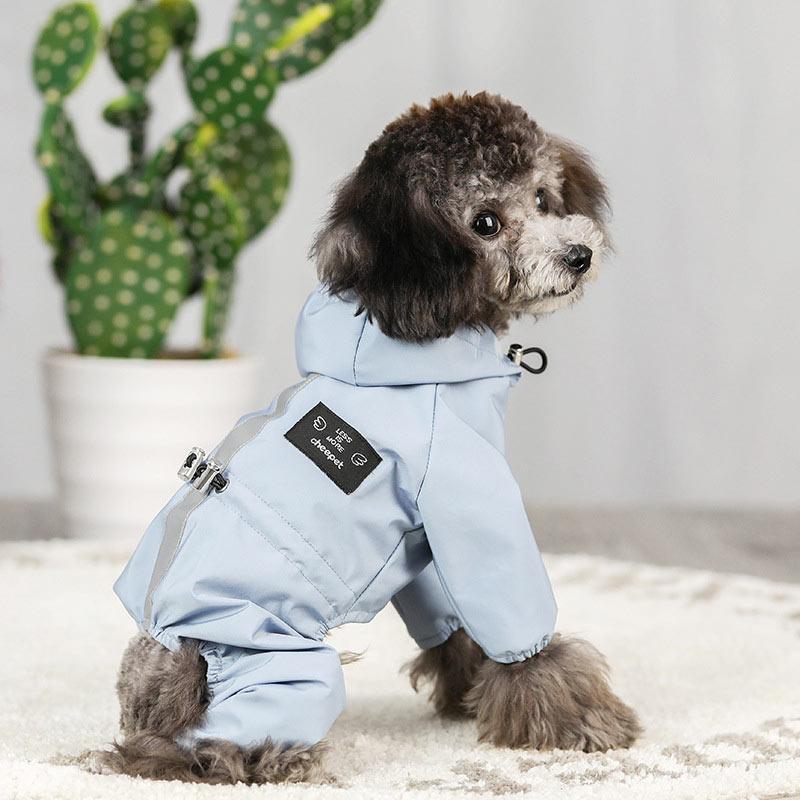 Fashion Dog Waterproof Jacket Autumn Winter Hoodie Four-legged Clothes Raincoat Reflective Adjustable Pet Jumpsuit Apparel
Fashion Dog Waterproof Jacket Autumn Winter Hoodie Four-legged Clothes Raincoat Reflective Adjustable Pet Jumpsuit Apparel