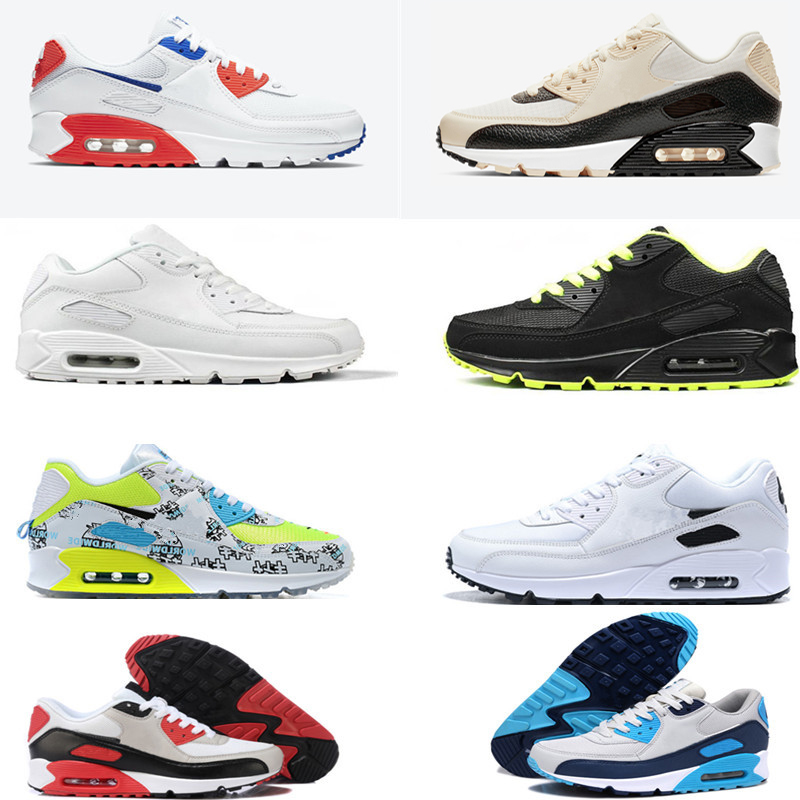 Men Women 90s Running shoes Triple Black White Pink Blue Grey Croc Infrared Mens Fashion Trainers Outdoor 36-45 High Quality Sneakers, 38
Men Women 90s Running shoes Triple Black White Pink Blue Grey Croc Infrared Mens Fashion Trainers Outdoor 36-45 High Quality Sneakers, 38