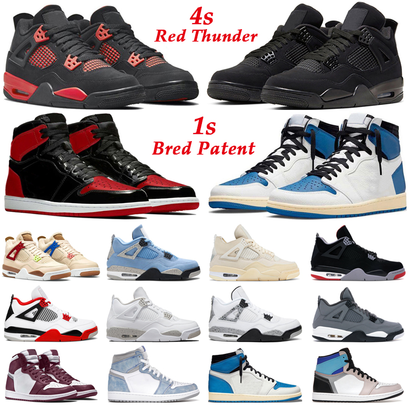 Jordan4s Basketball Shoes Men Women 4 Red Thunder Wild Things Sail Black Cat Jordan1s Bred Patent Bordeaux Hyper Royal Mens Trainers Sports Sneakers
Jordan4s Basketball Shoes Men Women 4 Red Thunder Wild Things Sail Black Cat Jordan1s Bred Patent Bordeaux Hyper Royal Mens Trainers Sports Sneakers