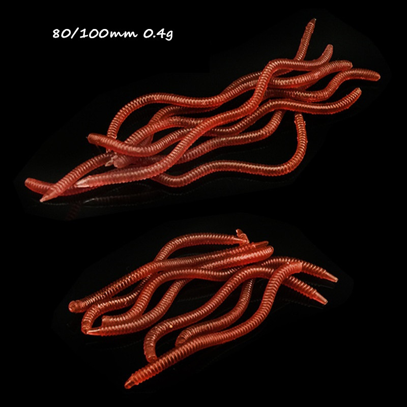 100pcs/lot 80/100mm 0.4g Red Worms Silicone Fishing Lure Soft Baits & Lures Artificial Bait Pesca Tackle Accessories KU-635
100pcs/lot 80/100mm 0.4g Red Worms Silicone Fishing Lure Soft Baits & Lures Artificial Bait Pesca Tackle Accessories KU-635