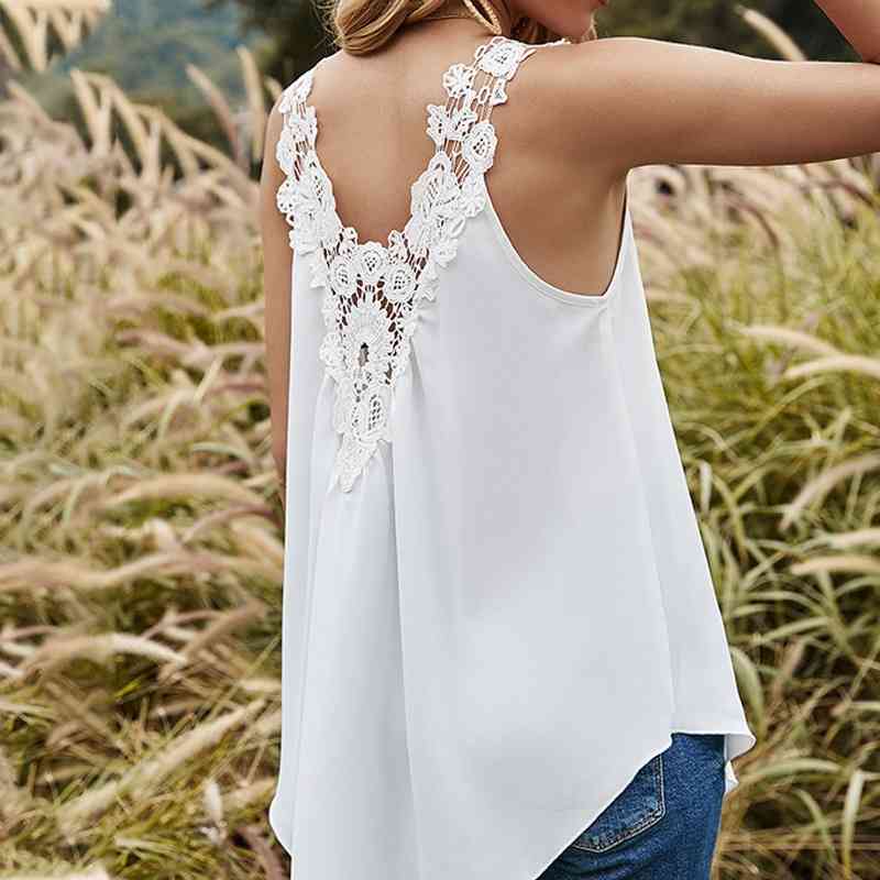 Sexy Backless Blouses Casual Women Tops Open Back Lace Up Sleeveless White Plus Size Ladies Shirts Chiffon Blusas 210603, Beige white
Sexy Backless Blouses Casual Women Tops Open Back Lace Up Sleeveless White Plus Size Ladies Shirts Chiffon Blusas 210603, Beige white