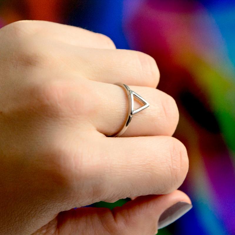 Cluster Rings Laramoi Personality Women's Finger Triangle Stainless Steel Geometric Ring Party Girl Friend Gift Jewelry Accessories
Cluster Rings Laramoi Personality Women's Finger Triangle Stainless Steel Geometric Ring Party Girl Friend Gift Jewelry Accessories