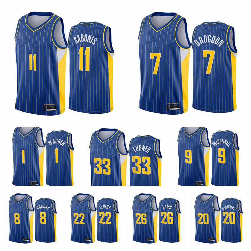 Indiana Pacers Men Domantas Sabonis Malcolm Brogdon Myles Turner Caris LeVert T.J. Warren McConnell 2020-21 Trade City Basketball Je, Black;red
Indiana Pacers Men Domantas Sabonis Malcolm Brogdon Myles Turner Caris LeVert T.J. Warren McConnell 2020-21 Trade City Basketball Je, Black;red