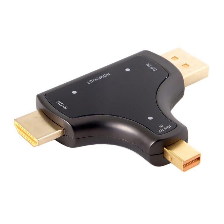 Audio Cables & Connectors 3 IN 1 Displayport Mini DP Display Port 3in1 To Female Adapter Converter Connector 4K 2K For MacBook Laptop P
Audio Cables & Connectors 3 IN 1 Displayport Mini DP Display Port 3in1 To Female Adapter Converter Connector 4K 2K For MacBook Laptop P