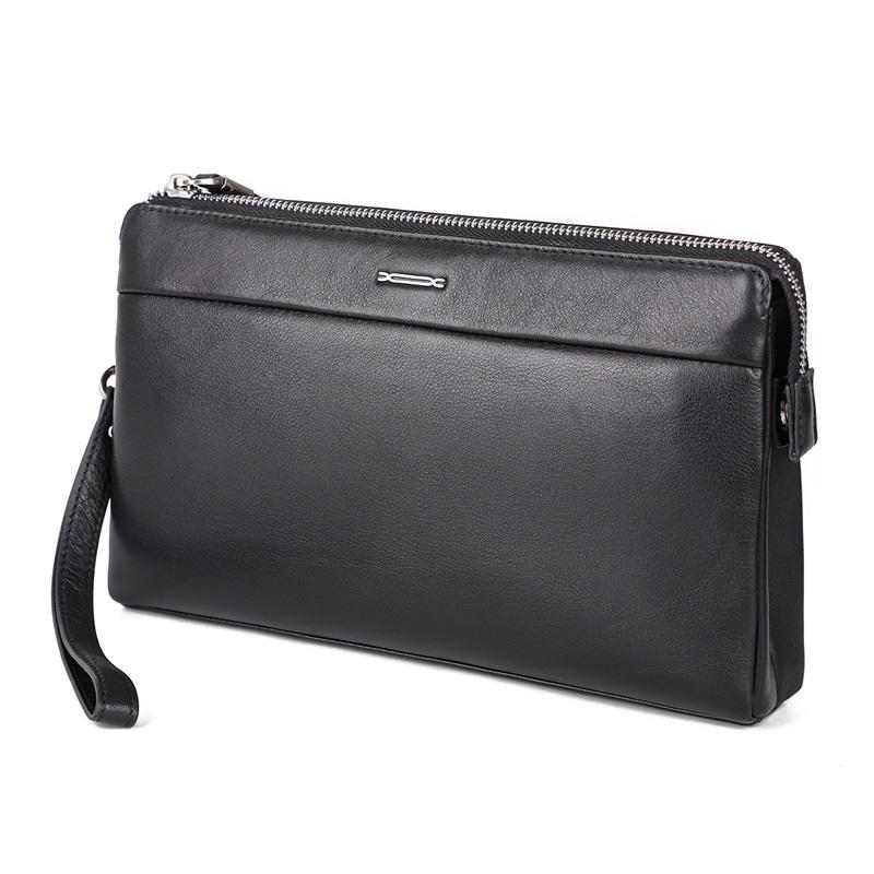 Wallets Genuine Leather Clutch Bag For Men Briefcase Office Fashion Male With Card Slots Clutches Purse C020A/C020C, Black
Wallets Genuine Leather Clutch Bag For Men Briefcase Office Fashion Male With Card Slots Clutches Purse C020A/C020C, Black