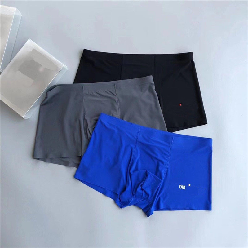 Blue Red Striped Men Briefs with Box Classic Letter Men's Underpants Soft Ice Silk Underwear Male Fashion Shorts, As pic
Blue Red Striped Men Briefs with Box Classic Letter Men's Underpants Soft Ice Silk Underwear Male Fashion Shorts, As pic