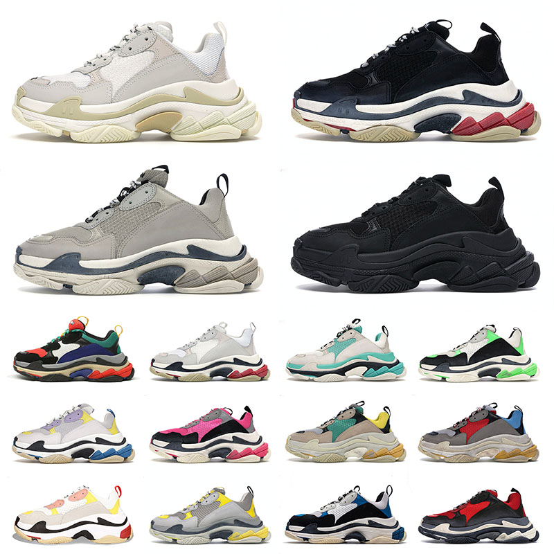 2021 Triple S Platform Designer Sneakers Men's Women's Casual Shoes White All Black Grey Pink Luxurys Designers Vintage Men Women Fashion Flat Trainers, B10 pink 36-40
2021 Triple S Platform Designer Sneakers Men's Women's Casual Shoes White All Black Grey Pink Luxurys Designers Vintage Men Women Fashion Flat Trainers, B10 pink 36-40