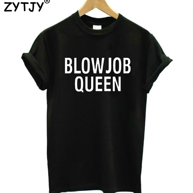 BLOWJOB QUEEN Letters Print Women Tshirt Cotton Casual Funny t Shirt For Lady Girl Top Tee Hipster Tumblr Drop Ship H-40 T200528, White
BLOWJOB QUEEN Letters Print Women Tshirt Cotton Casual Funny t Shirt For Lady Girl Top Tee Hipster Tumblr Drop Ship H-40 T200528, White