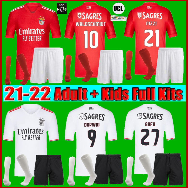 21 22 Benfica Soccer Jerseys home away 2021 2022 PIZZI RAFA EVERTON SEFEROVIC WALDSCHMIDT DARWIN football shirt men+ kids kit socks, Green
21 22 Benfica Soccer Jerseys home away 2021 2022 PIZZI RAFA EVERTON SEFEROVIC WALDSCHMIDT DARWIN football shirt men+ kids kit socks, Green