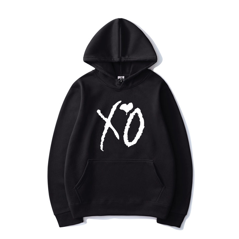The Weeknd Solid Color Printed Hoodies XO Fashion Letter Print Hooded Sweatshirt Men Women Harajuku Hip Hop Pullover Hoodie Tops, Black
The Weeknd Solid Color Printed Hoodies XO Fashion Letter Print Hooded Sweatshirt Men Women Harajuku Hip Hop Pullover Hoodie Tops, Black