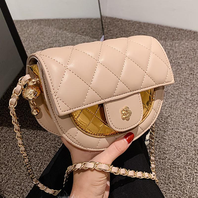 Evening Bags Lattice Flap 2021 Winter High-quality PU Leather Women's Designer Handbag Mini Shoulder Messenger Purses, Black
Evening Bags Lattice Flap 2021 Winter High-quality PU Leather Women's Designer Handbag Mini Shoulder Messenger Purses, Black