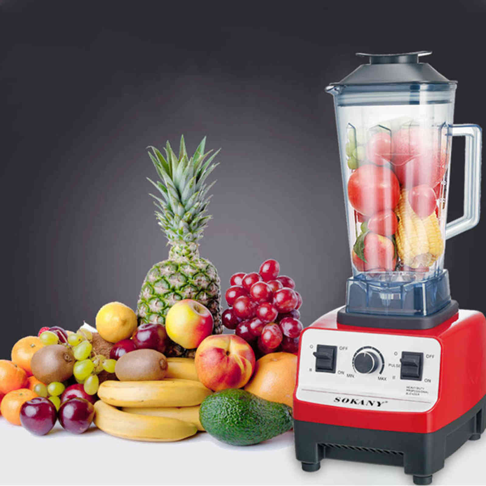 Electric Juicer Blender Mixer 4500W 2L Capacity Food Processor Meat Grinder Multifunction Fruit Ice Baby Food Milkshake Machine H1103
Electric Juicer Blender Mixer 4500W 2L Capacity Food Processor Meat Grinder Multifunction Fruit Ice Baby Food Milkshake Machine H1103