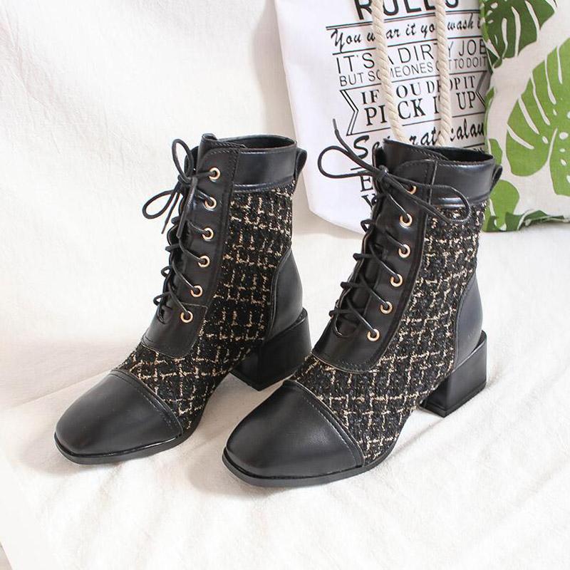 Spring Autumn 2021 Ankle Boots For Women Square Toe Fashion High Heels Black Beige Comfortable Lady Shoes NA21-312
Spring Autumn 2021 Ankle Boots For Women Square Toe Fashion High Heels Black Beige Comfortable Lady Shoes NA21-312