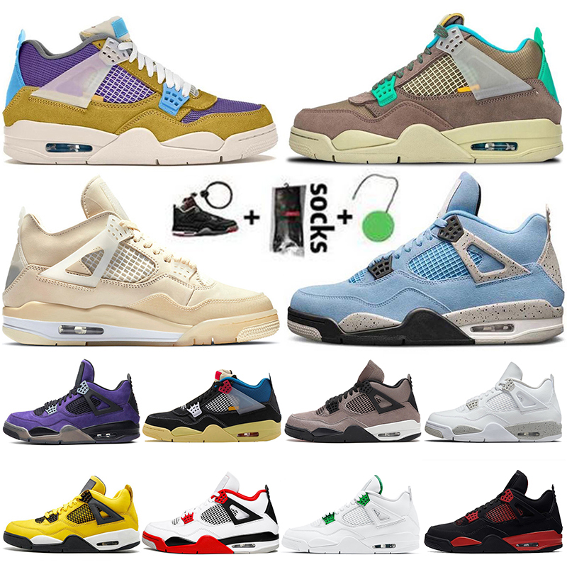2021 With Socks Jumpman 4 4s Taupe Haze Mens Womens Basketball Shoes Retro Desert Moss Trainers Red Thunder University Blue White Oreo Sail Sneakers Size 36-47, A8 travis purple 40-47
2021 With Socks Jumpman 4 4s Taupe Haze Mens Womens Basketball Shoes Retro Desert Moss Trainers Red Thunder University Blue White Oreo Sail Sneakers Size 36-47, A8 travis purple 40-47