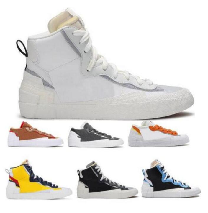 Designers Sacais Blazer Mid Vintage Flat dunks Low Casual Shoes Mens Womens Platform Sneakers Catechu Indigo Black Legend Blue Designer Sports 36-45, Colour 1
Designers Sacais Blazer Mid Vintage Flat dunks Low Casual Shoes Mens Womens Platform Sneakers Catechu Indigo Black Legend Blue Designer Sports 36-45, Colour 1