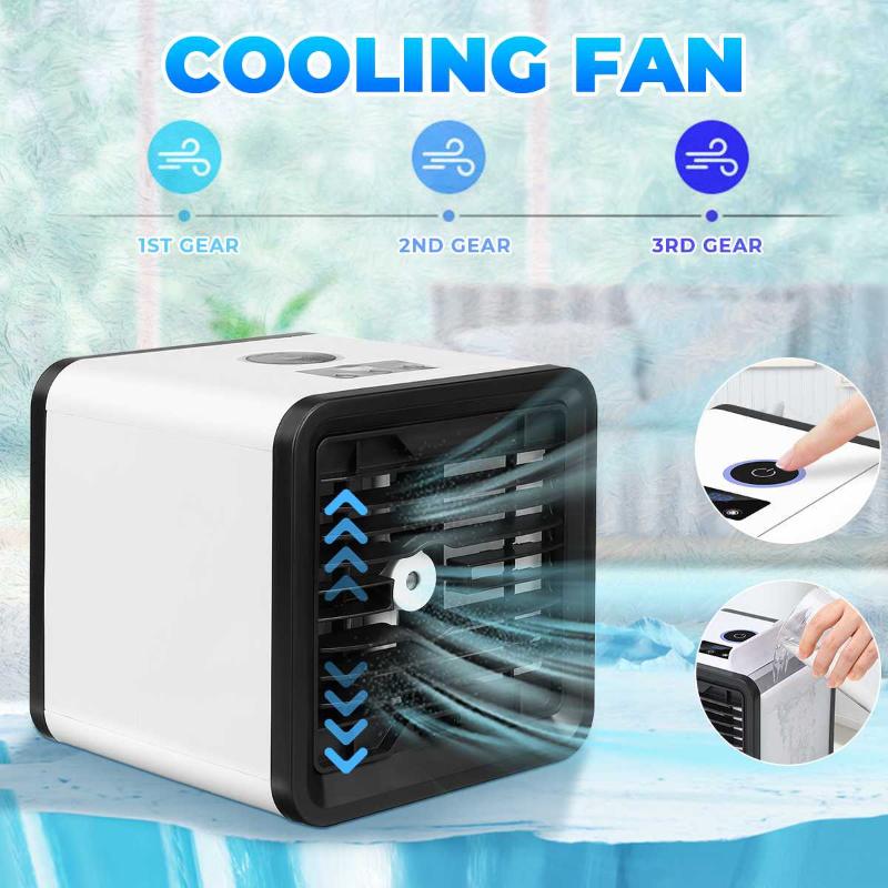 Display Air Conditioning Portable USB Cooling Fan 7Color Light 3Gear Personal Space Home Conditioner Humidifier Purifier Electric Fans
Display Air Conditioning Portable USB Cooling Fan 7Color Light 3Gear Personal Space Home Conditioner Humidifier Purifier Electric Fans