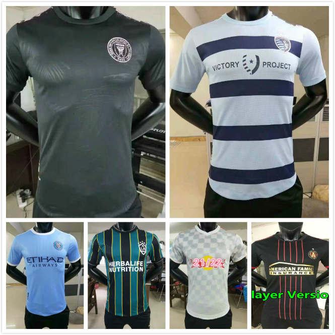 PLAYER version MLS 21 22 Atlanta United FC soccer jersey 2021 LA Galaxy football shirts Inter Miami CF tops Beckham, Black
PLAYER version MLS 21 22 Atlanta United FC soccer jersey 2021 LA Galaxy football shirts Inter Miami CF tops Beckham, Black