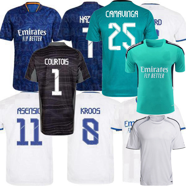 2021 2022 Madrid Soccer Jerseys Alaba CAMAVINGA Real ASENSIO COURTOIS CASEMIRO CARVAJAL VINI JR. VALVERDE MODRIC HAZARD BENZEMA 21 22 football shirt 4XL, Gk black+ball+13
2021 2022 Madrid Soccer Jerseys Alaba CAMAVINGA Real ASENSIO COURTOIS CASEMIRO CARVAJAL VINI JR. VALVERDE MODRIC HAZARD BENZEMA 21 22 football shirt 4XL, Gk black+ball+13