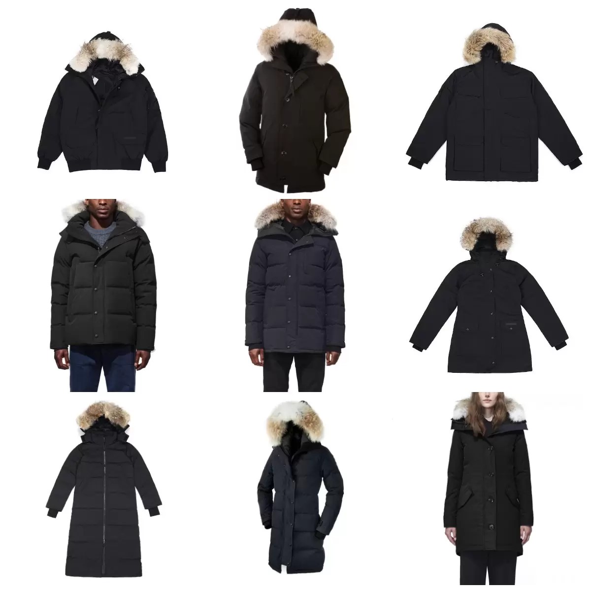 Winter Canada Down Jacket top quality Mens Puffer Jackets big real wolf fur Hooded Thick doudoune Homme Outdoor coats coat upscale warm parka, 11
Winter Canada Down Jacket top quality Mens Puffer Jackets big real wolf fur Hooded Thick doudoune Homme Outdoor coats coat upscale warm parka, 11