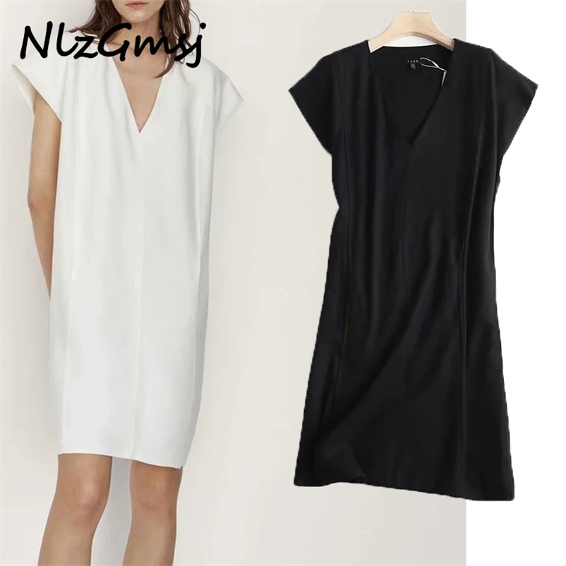 Dres Summer French Style V Neck Cotton Linen Short Sleeve Ladies Midi Vestidos 06 210628, As picture
Dres Summer French Style V Neck Cotton Linen Short Sleeve Ladies Midi Vestidos 06 210628, As picture