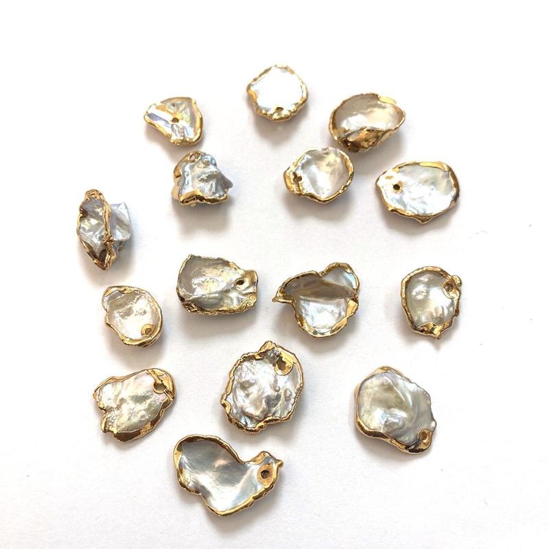 Charms Beautiful Freshwater Pearl Material Small Pendant Irregular Shape Jewelry Handmade To Enhance Temperament Fashion Wholesale, Bronze;silver
Charms Beautiful Freshwater Pearl Material Small Pendant Irregular Shape Jewelry Handmade To Enhance Temperament Fashion Wholesale, Bronze;silver
