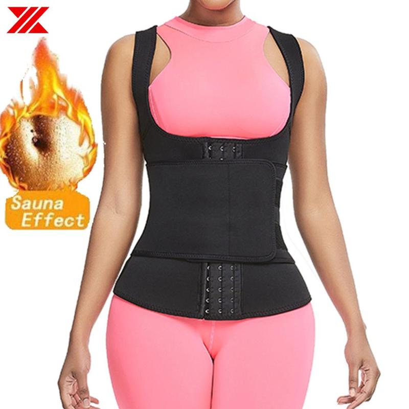 Women' Shapers HEXIN Women Neoprene Lumbar Waist Trimmer Belt Weight Loss Sweat Band Wrap Fat Tummy Stomach Sauna Sport Accessories, Black
Women' Shapers HEXIN Women Neoprene Lumbar Waist Trimmer Belt Weight Loss Sweat Band Wrap Fat Tummy Stomach Sauna Sport Accessories, Black