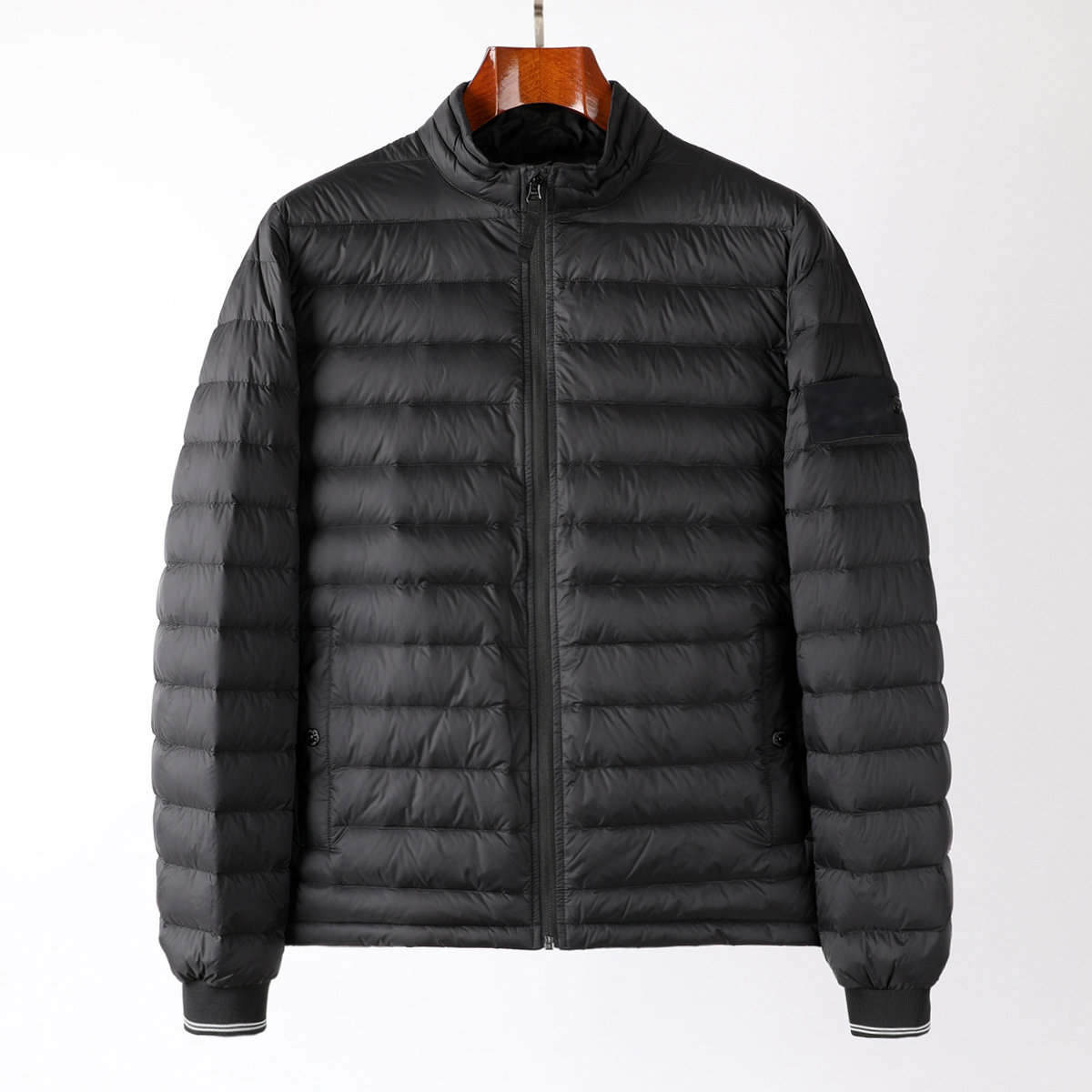 the Men Air Hooded Down Jacket Windbreaker Zipper Hoodies Patchwork Jackets Stone Running Sports Hoody Jogger Casual Island Coat E2a005, Black;brown
the Men Air Hooded Down Jacket Windbreaker Zipper Hoodies Patchwork Jackets Stone Running Sports Hoody Jogger Casual Island Coat E2a005, Black;brown