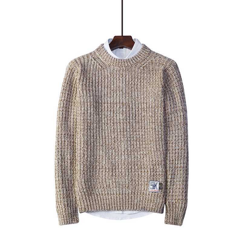 CHNIFENKO Fashion Sweater Men Autumn Casual Harajuku Pullover Men Streetwear Hip Hop O-Neck Winter Slim Fit Men Sweater 211008
