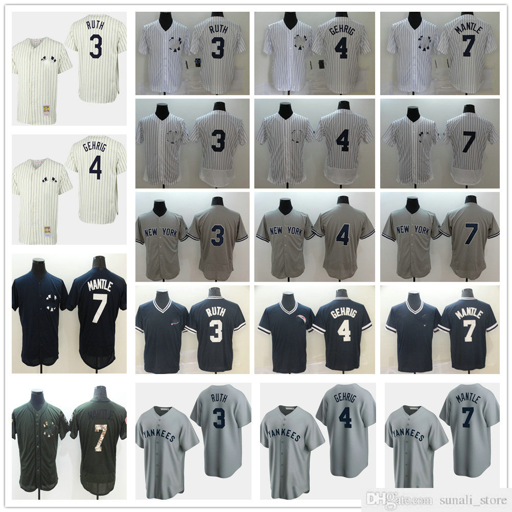 Stitched 2021 Baseball 3 Babe Ruth Jerseys 4 Lou Gehrig 7 Mantle White Blue Black No Name Men Women Kids Sports Shirts
Stitched 2021 Baseball 3 Babe Ruth Jerseys 4 Lou Gehrig 7 Mantle White Blue Black No Name Men Women Kids Sports Shirts